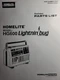 Homelite HG600 Lightnin' Bug Gasoline Electric Generator Parts Catalog Manual
