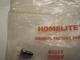 NEW HOMELITE SCREW  8-32 X 3/8  FITS:  HG3500 OR EH4400HD GENERATORS  P/N 80206
