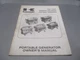Kawasaki OEM Owners Manual Copy KG550A KG750A KG1100A KG1600A 99920-2001-03