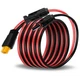 COMeap Solar Panel Cable for Ecoflow Anker SOLIX 12AWG 10FT/3M Compatible with