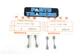 Genuine Honda Generator 15A Fuse (Set 4) E1500 E2500 E3500 E4500 ES3500 ES4500