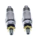2X Fuel Injector 19202-53021 For Kubota B4200 B5100 GL6500S L2350 L235 Z751 Z851