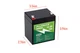 PUJIMAX LiFePO4 Rechargeable Lithium Battery Perfect for Solar Power RV Marine