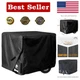Universal Fit Generator Cover 32x24x24 - Weatherproof & Tear Resistant Black