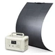 ALLPOWERS MPPT R600 Solar Generator LiFePO4 With Flexible Mono Solar Panel 200W