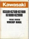 KAWASAKI PORTABLE GENERATOR Models KG550B KG750B KG1100B KG1600B Shop Manual 