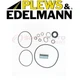 Edelmann Power Steering Pump Rebuild Kit for 1974 Dodge MB300 - Drive Fluid yu