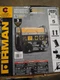 Firman 4550W Gasoline Powered Recoil Pull Start Portable Generator P03613 FIRMAN