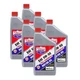 Lucas 10049 Full Synthetic High Mileage 5W-30 Motor Oil 1 Quart Bottle (Qty 6)