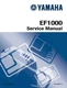 Yamaha EF1000 1995 Service Manual