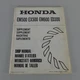 Supplement Workshop Manual Honda Generator EM 500 / EX 500 / EM 600 / ED 300