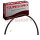 Sunsong Power Steering Reservoir Hose for 1970-1973 Dodge MB300 Drive Fluid yt