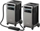 Anker SOLIX F3800 12000W Portable Power Station 2-Pack with Double Power Hub