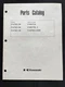 Kawasaki FA76D - 24 34 Parts List Catalog 4-Stroke Engine USA Mechanic Ephemera