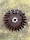 BRIGGS AND STRATTON 4.75HP 10A912-2266-E1 FLATHEAD ENGINE 795695 FLYWHEEL
