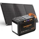 MARBERO Solar Generator 111Wh Portable Power Station with Solar Panel 30W Inc...