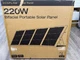 Ecoflow EFSOLAR220W-N 220W Bifacial Solar Panel, IP68, 25% Efficiency