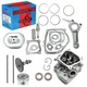 Camshaft Gasket Kit For Honda GX160 5.5HP Cylinder Head Connecting Rod Piston