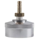 Silver Extended Run Gas Cap Adapter with Brass Hose for Yamaha EF2000is EF1000is