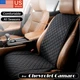 For Chevrolet Silverado GMC 1500 2500HD 3500HD Car Seat Cover Black Linen Pad