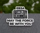 EB3A Bluetti May The Force Be With You Power Station 2 5/8" Rubber Fridge Magnet