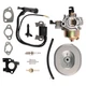 Carburetor w/Fuel Line For Honda GX340 GX390 11/13HP 16100-ZF6-V01 16100-ZF6-V00