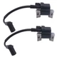 2PK Ignition Coils 30500-Z6L-043 for Honda GX690 GX690H GX690R GX630H GX630R