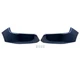 2X Front Upper Bumper End Cover Panel Patriot Blue For 2019-2024 Dodge Ram 1500