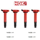 NGK Spark Plug + Ignition Coil For 09-19 Scion Toyota Rav4 Tundra Sienna 2.7L I4
