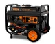WEN 4,750-W Portable Hybrid Dual Fuel Gas Powered Generator with Electric Start
