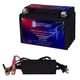 YTX9-BS Battery Replaces Honda EU3000 Generator 00-11 + 12V 2A Chrger