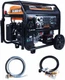 GENMAX 15,000-W Portable Tri-Fuel Home Backup Generator, Remote Start, CO Sensor