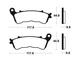 20216 - compatible with Honda Sh 150 (KF13) 150 2013-2016 organ brake pads
