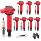 GBTAD Ignition Coil Pack & Spark Plug Compatible with Toyota Tundra Sequoia... 