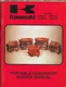 KAWASAKI PORTABLE GENERATOR KG750A KG1100A KG1600A 1981 Service Manual Diagrams