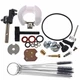 Carburetor Rebuild Kit with brush For Honda GX160 GX200 5.5HP 6.5HP Engines