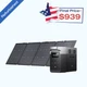 EcoFlow Solar Power Station DELTA 2 Max 2048Wh +220W Solar Panel Kit Refurbished