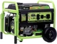 Green Power 10,000-W Portable Dual Fuel Gas Generator, Electric Start, CO Sensor