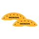 For Honda Pilot 03-08 Gloss Yellow Caliper Covers w Engraving Full Kit, 4 pcs