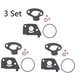 3Set Carburetor Bowl Gasket Rebuild Kit For Honda EB2000I EU2000I EU1000I EX700C