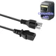 AC Power Cord Cable for Anker SOLIX C300 C300X Portable Power Station