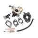 Carburetor Shut off Valve Spark Plug Fuel Filter Set for Honda HR194,HR195,HR214