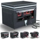 Versatile Waterproof Generator Cover 32X24X24, Tool Bag & Viewing Window, Black