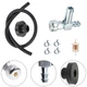 Fuel Gas Tank Grommet Shut Off Valve-For-Craftsman 5000W 6250W Generator