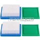 2x Air Filter for Briggs And Stratton Model 030209 5500W Generator