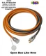 RIDGID 25 ft. 10/4 Heavy Duty Outdoor L14-30 Amp Generator Extension Cord Orange