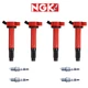 NGK Spark Plug + Ignition Coil For 09-19 Scion Toyota 4Runner Highlander 2.7L I4