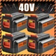 40Volt for Black Decker 40V 4.0Ah MAX Lithium Ion Battery LBX36 LBX2040 LBXR36