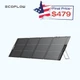 EcoFlow 220W Bifacial Solar Panel Kit Waterproof IP68 for Outdoor Camping RV