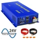 3500 Watt Pure Sine Wave Power Inverter 24 volt DC to 110v 120V AC Car Solar Car